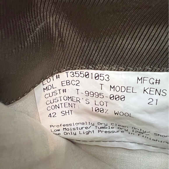 Burberry Men's Plaid 10% Wool Brown Suit Blazer Classic Old money Academia 42 SH - Picture 12 of 15